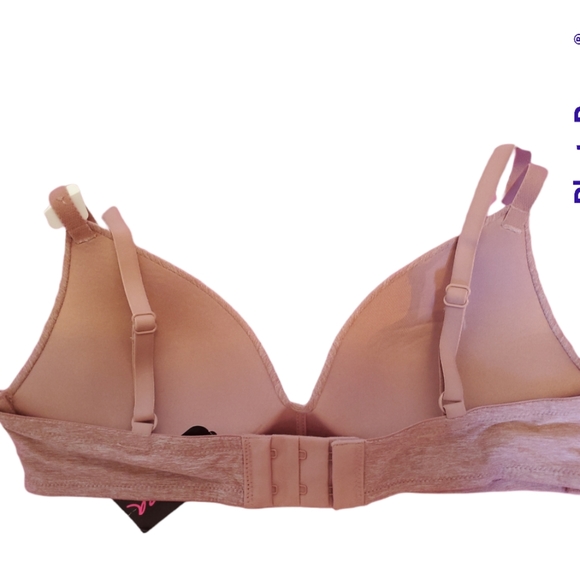 LA SENZA Beige Pink Wireless Push Up Bra - Size XS, 32A - Picture 4 of 4